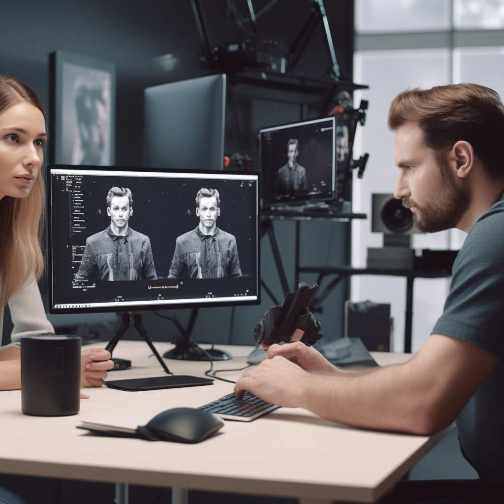 AI and Humans working on the same task