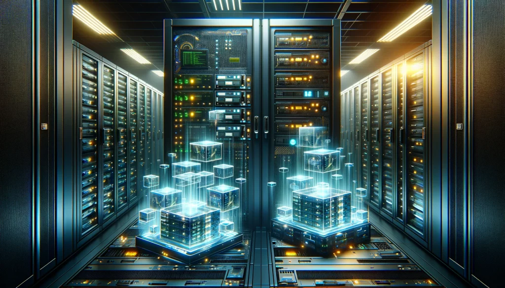 Virtual Private Servers (VPS) on Bare metal Dedicated Servers (art)