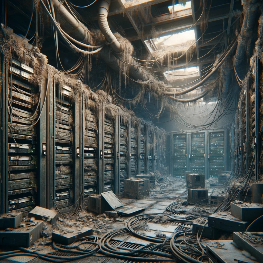 Decayed datacenter still operational