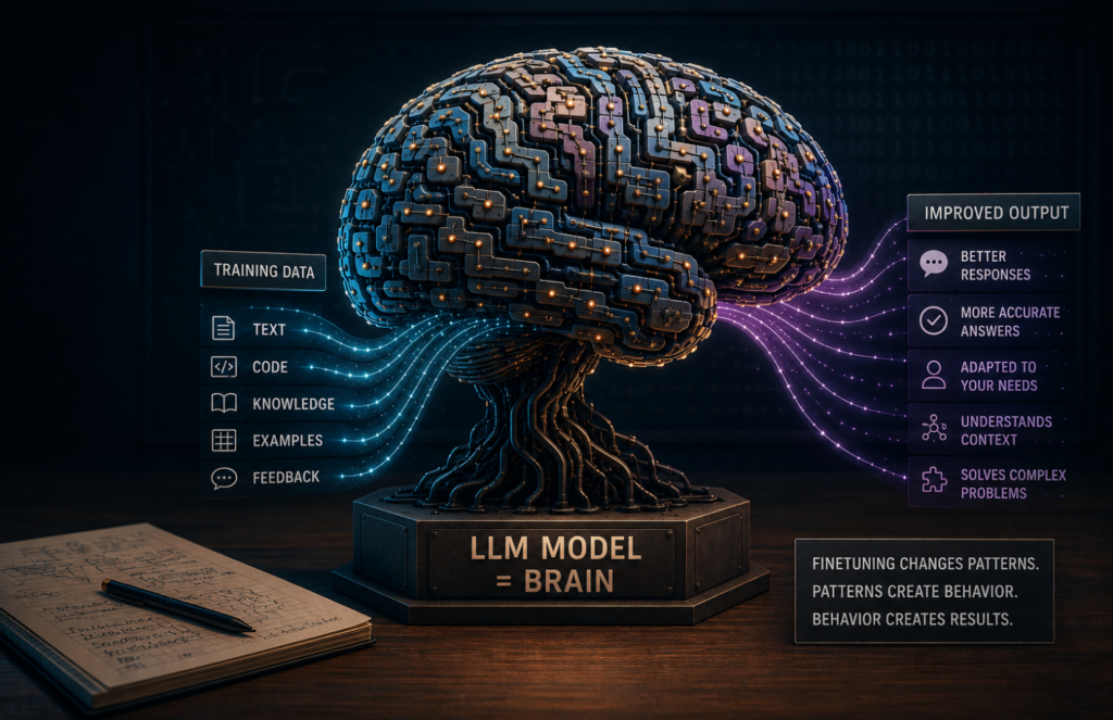LLM Model Weights Equal Brain of the AI Agents.